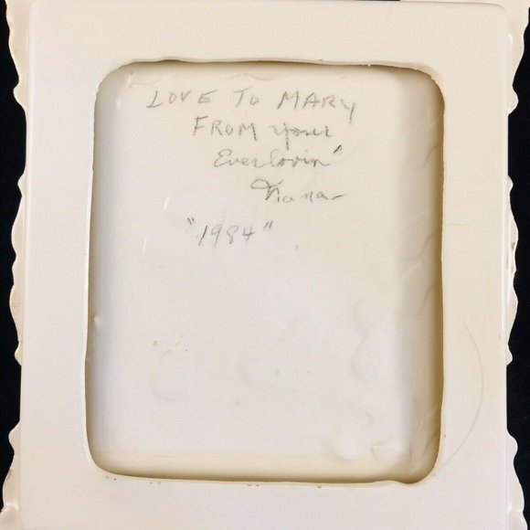 vtg 1980's Ceramic Children, Love, Friend Plaque 2 - Picture 3 of 8